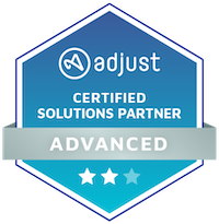 Zertifikat 'Adjust Certified Solution Partner'